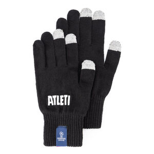 UCL Atleti Black Gloves